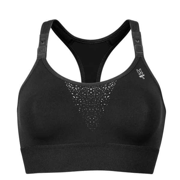 Promo 😍 Fitness Femme Thuasne Brassière Feel Bra Thuasne NOIR 💯 Protections acheteurs 4