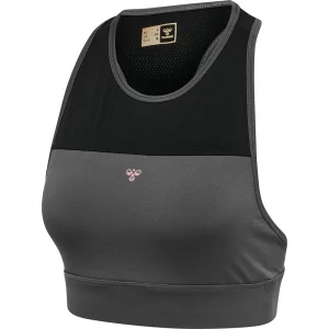 Meilleure vente ❤️ Fitness Femme Hummel Brassière Femme Hummel Hmlnorma Sports GRIS 🤩 Dernières Nouveautés 16