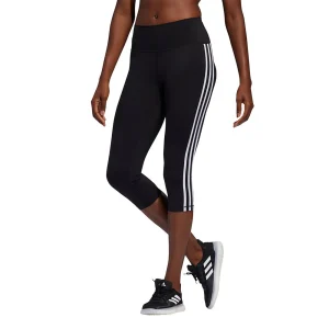 Meilleur prix 😍 Fitness Femme Adidas Collant Femme 3/4 Adidas Believe This 3-stripes NOIR ⌛ ﻿soldes 12