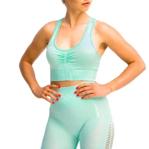 vente pas cher en ligne Promo 🔥 Running Femme Gymhero Gymhero California Cute Bra Bra-mint VERT ❤️ 9