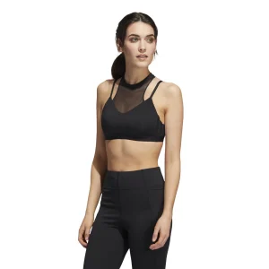 mode pas cher De gros 🧨 Fitness Femme Adidas Brassière Femme Adidas All Me 3-stripes Basic NOIR 🧨 18