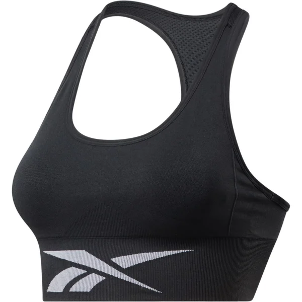 Promo 🛒 Mode- Lifestyle Femme Reebok Wor Seamless Bra NOIR 🔥 meilleure qualité 6