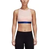 soldes de Noël Top 10 🔥 Mode- Lifestyle Femme Adidas Performance Adidas Performance Brassière Halter Bra 2.0 ROSE ⭐ 8