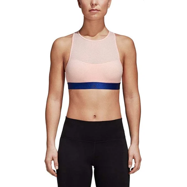 soldes de Noël Top 10 🔥 Mode- Lifestyle Femme Adidas Performance Adidas Performance Brassière Halter Bra 2.0 ROSE ⭐ 1