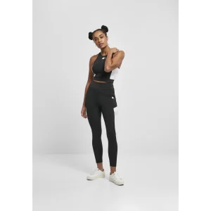 soldes en ligne Le moins cher 🧨 Mode- Lifestyle Femme Urban Classics Crop Top Femme Urban Classics Starter Sports NOIR 🥰 16