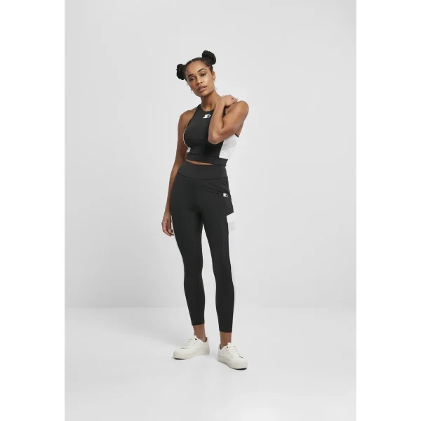 soldes en ligne Le moins cher 🧨 Mode- Lifestyle Femme Urban Classics Crop Top Femme Urban Classics Starter Sports NOIR 🥰 6