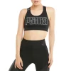 Sortie 🥰 Mode- Lifestyle Femme Puma Puma Mid Feel It Brassière Femme NOIR 🤩 acheter en ligne 20