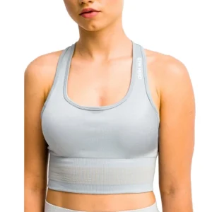 Offres 👏 Running Femme Gymhero Gymhero Stripes Bra Bra-graphite GRIS 🧨 pas cher 7