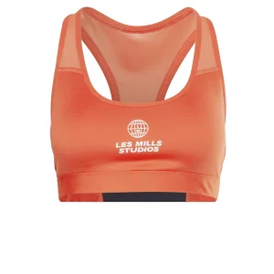 Vente flash ✔️ Fitness Femme Reebok Brassière Femme Reebok Les Mills® Lux Racer Medium-support Sports ROUGE 🥰 grand choix 18