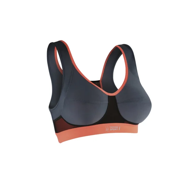 De gros 😍 Fitness Femme Thuasne Brassière Activ Sport Bra Thuasne BLEU 😀 Livraison internationale 5