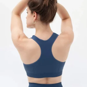 Meilleure affaire 🎉 Fitness Femme Joy Studio Brassière Seamless Super Strong – Vista BLEU 🔥 boutique en ligne france 16