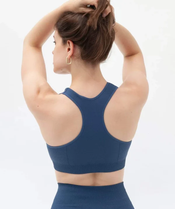 Meilleure affaire 🎉 Fitness Femme Joy Studio Brassière Seamless Super Strong – Vista BLEU 🔥 boutique en ligne france 6