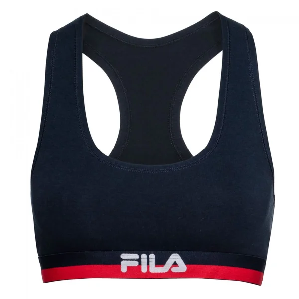 Offres 🛒 Fitness Femme Fila Fila Fila/2/bra/fu6048 Brassiere Femme BLEU 💯 excellent qulity 3