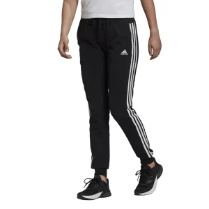 l'unique style Meilleure vente 🎁 Fitness Femme Adidas Pantalon Femme Adidas Essentials Single 3-bandes NOIR 🥰 16