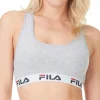 Top 10 🎁 Mode- Lifestyle Femme Fila Brassiere Coton Femme Fila GRIS 🧨 prix de gros 17